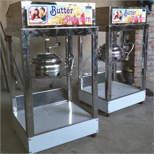 Stainless Steel Popcorn Machine Capacity: 14 Ton/Day
