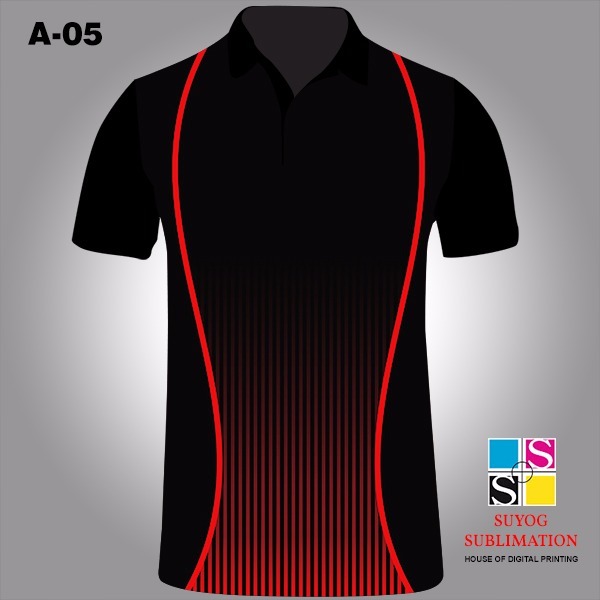 Sports T-shirts - Polyester, Customized Fit , Quick-drying, Anti-wrinkle, Breathable Fabric With Vented Hems And Standard Collar For Unisex