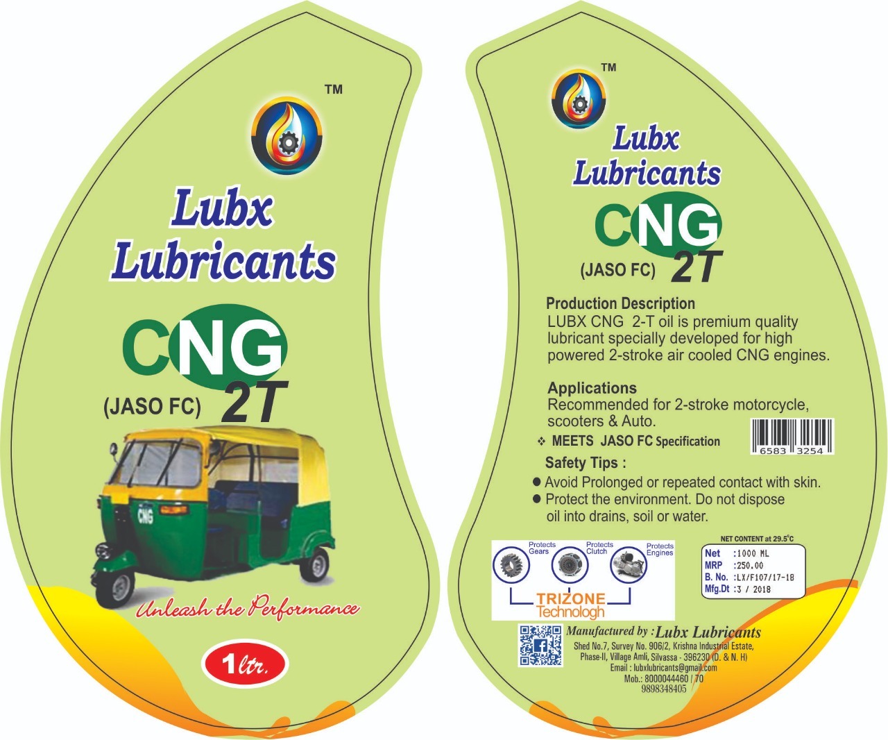 Offset Printing Label