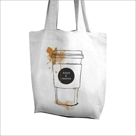 Available In Multiple Color Canvas Bag With Print