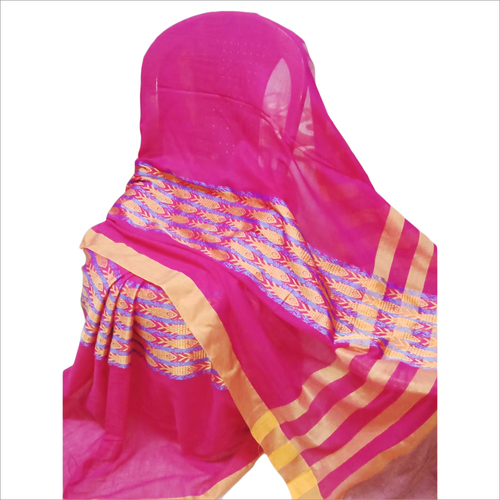 बंगाल हैंडीटूलम मछली डिज़ाइन मध्यमोनी साड़ी