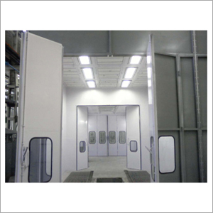 टनल प्रकार पेंट शॉप