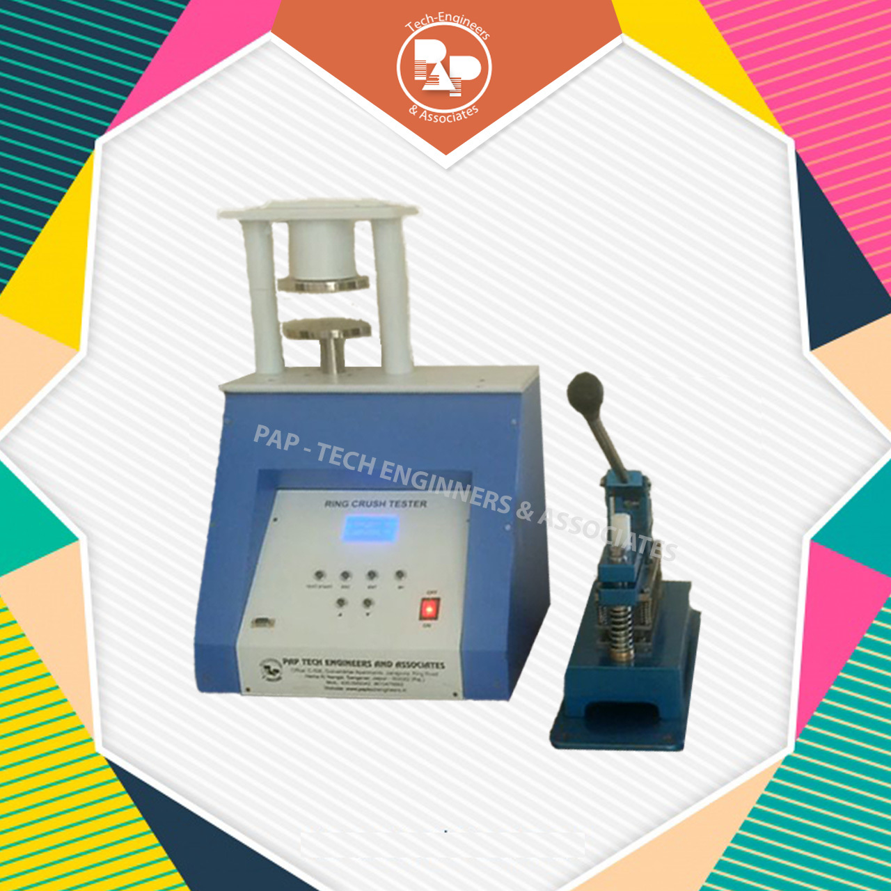 Paper Ring Crush Tester / Edge Crush Tester - Number Of Specimens: 1