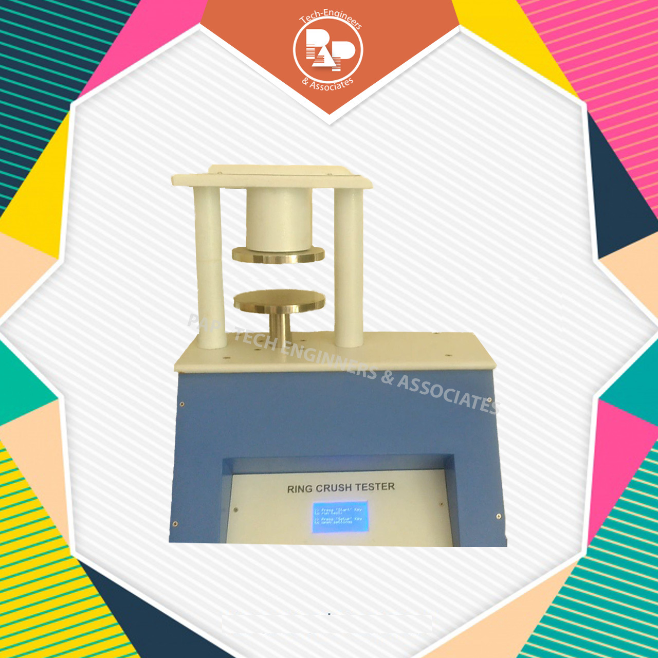 Paper Ring Crush Tester / Edge Crush Tester - Number Of Specimens: 1