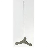 Black And Silver Tripod Bases With Rods