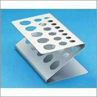 Gray Aluminium Test Tube Stand Z