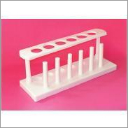 White Polypropylene Test Tube Rack