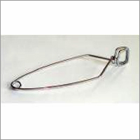 Laboratory Test Tube Clamp - Metal, 16 cm Size, 125x125mm Plate | Durable, High Functionality, Screw Operated Scissor Action Mechanism