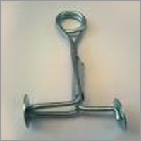 MOHR's Clip - Nickel Plated Iron, Silver Color | Long Working Life, High Strength for Laboratory Use