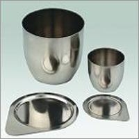 Silver Laboratory Use Nickel Crucible