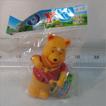 Wind Up Pooh Drummer Toy