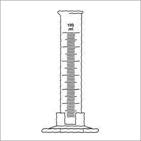 Transparent Measuring 100 Ml Cylinder