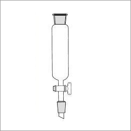Transparent Cylindrical Dropping Funnels