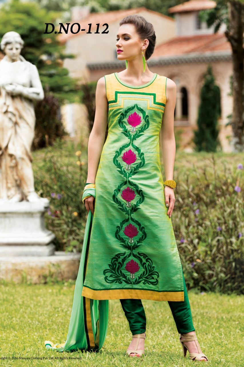 Printed Tapeta Silk Kurtis