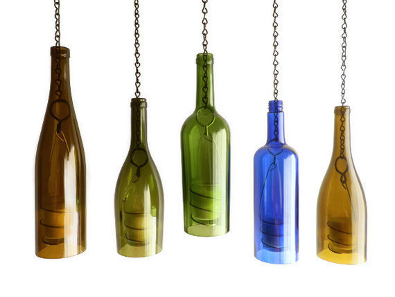 Decorative Bottles - High-quality Glass, Unique Shapes & Sizes, Vibrant Colors, Perfect For Home Decor & Gift Giving