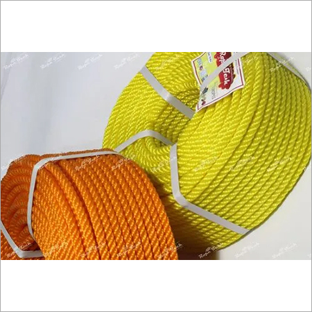 Monofilament Rope - Polypropylene, 2mm To 18mm Diameter, Yellow Color | Heavy Duty, High Strength, Durable, Uv Resistant, Weatherproof