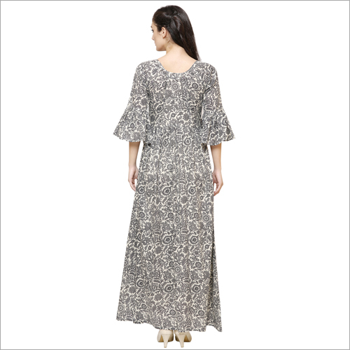 Kurtis - Cotton, S-xl, Maxi Length, Round Neck | Floral Print, Stylish Design, Comfortable Fabric, Versatile Style, Elegant Look, Perfect Fit
