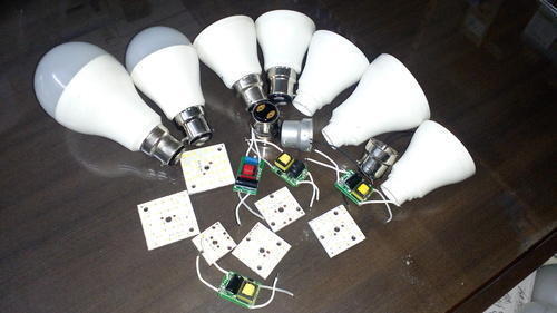 Led Bulb Raw Material - Led Bulb Skd Parts Driver, Body, Pcb 3-18whpf 0.9 Pf | Base: B22, Lamp Power: 3-18 Watt, Power Factor: 0.9