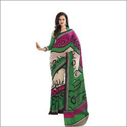 Mix Color Casual Fancy Sarees