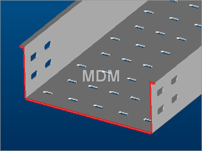 गर्म डुबकी जस्ती केबल ट्रे