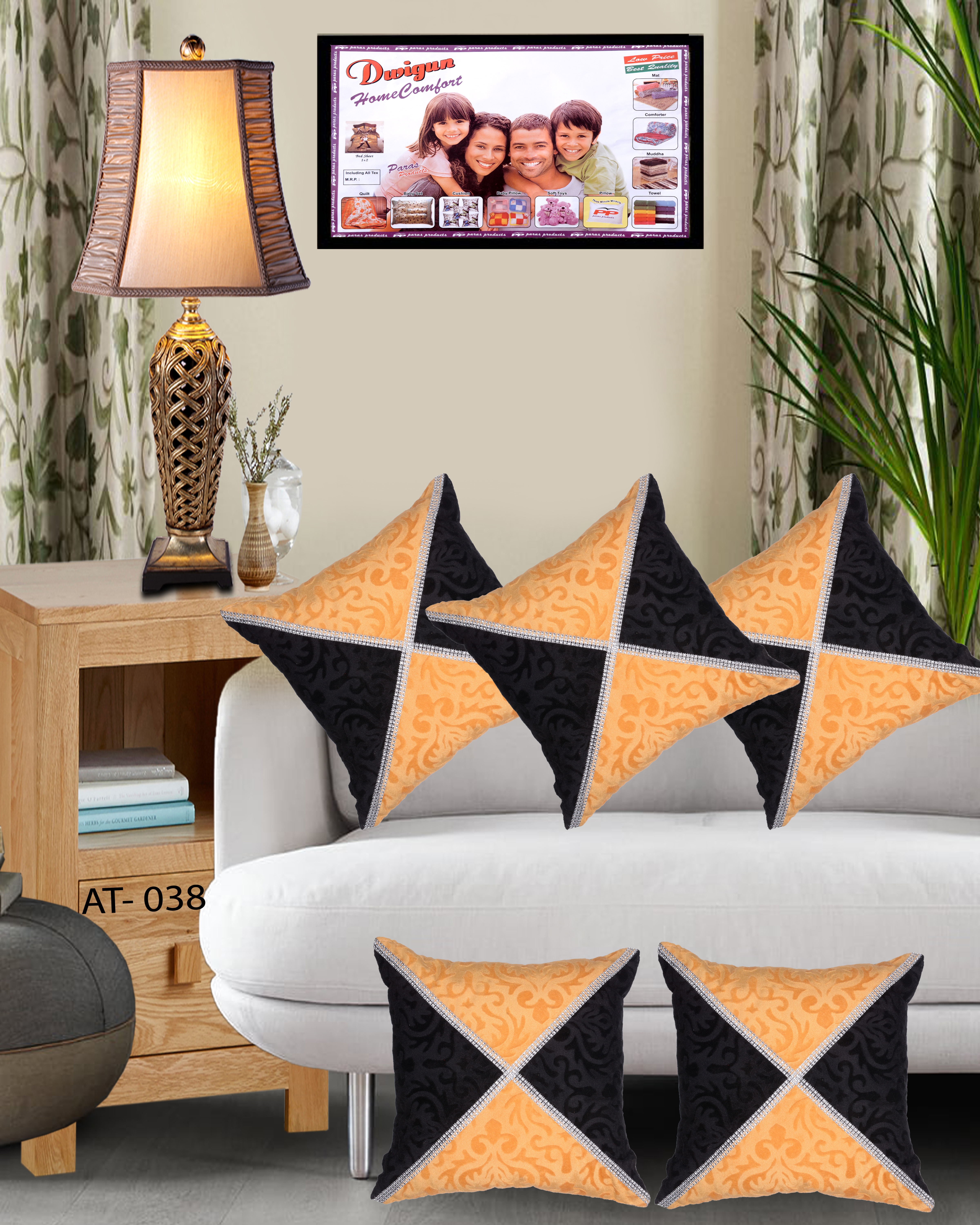 Purple Digital Print Beautiful Cushion Covers