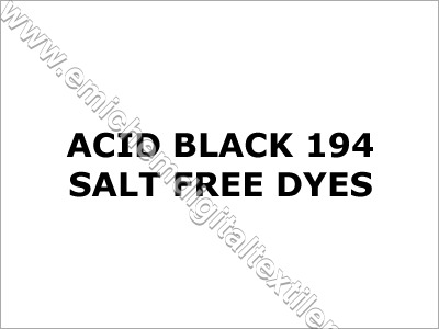 Acid Black 194 Salt Free Dyes