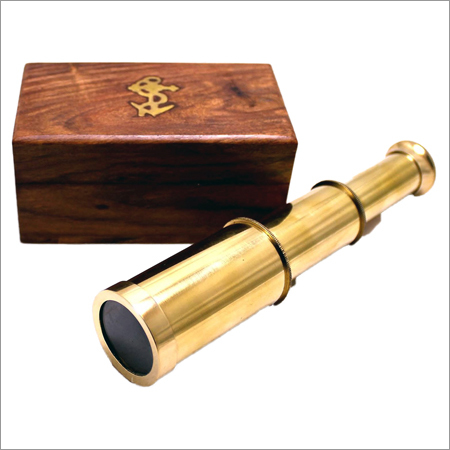  ब्राउन एंड गोल्ड ब्रास टेलीस्कोप निर्माता