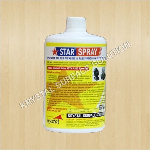 Pickling Passivation Sprayable Gel