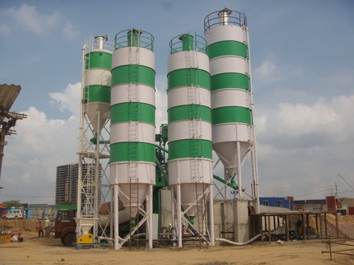Cement Silo - Steel, 50-500 Tons Capacity, 3-6m Diameter, 10-20m Height | Efficient Loading, Durable Design, Space Saving, Reliable Transport