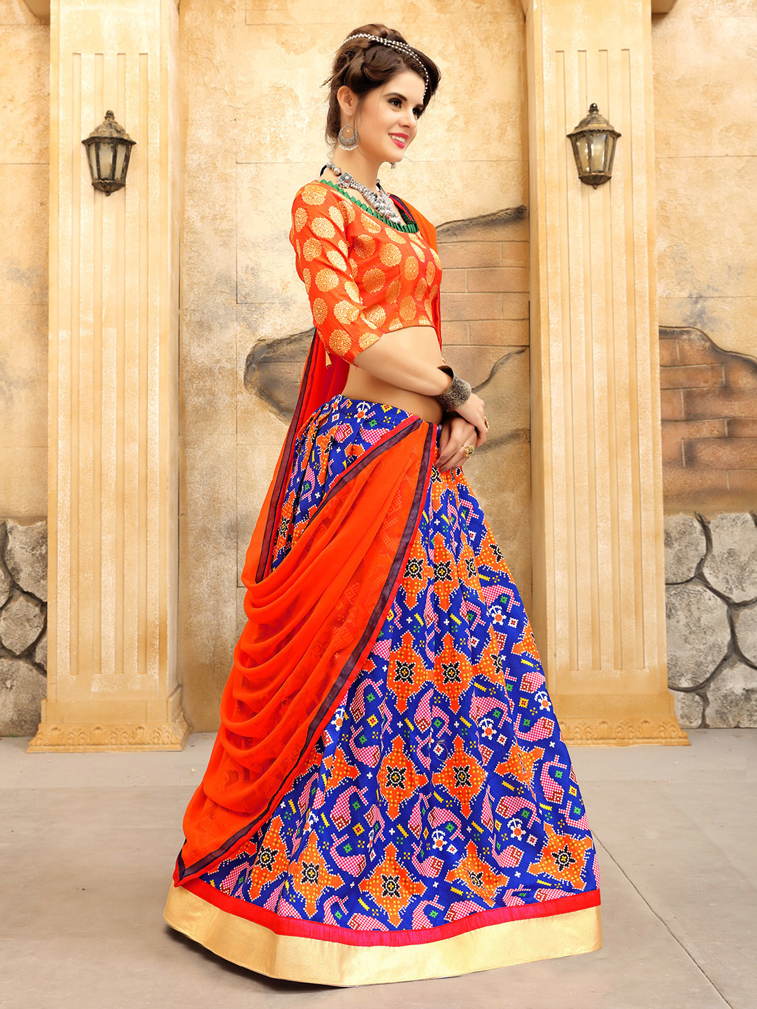 Multi Ghagra Choli