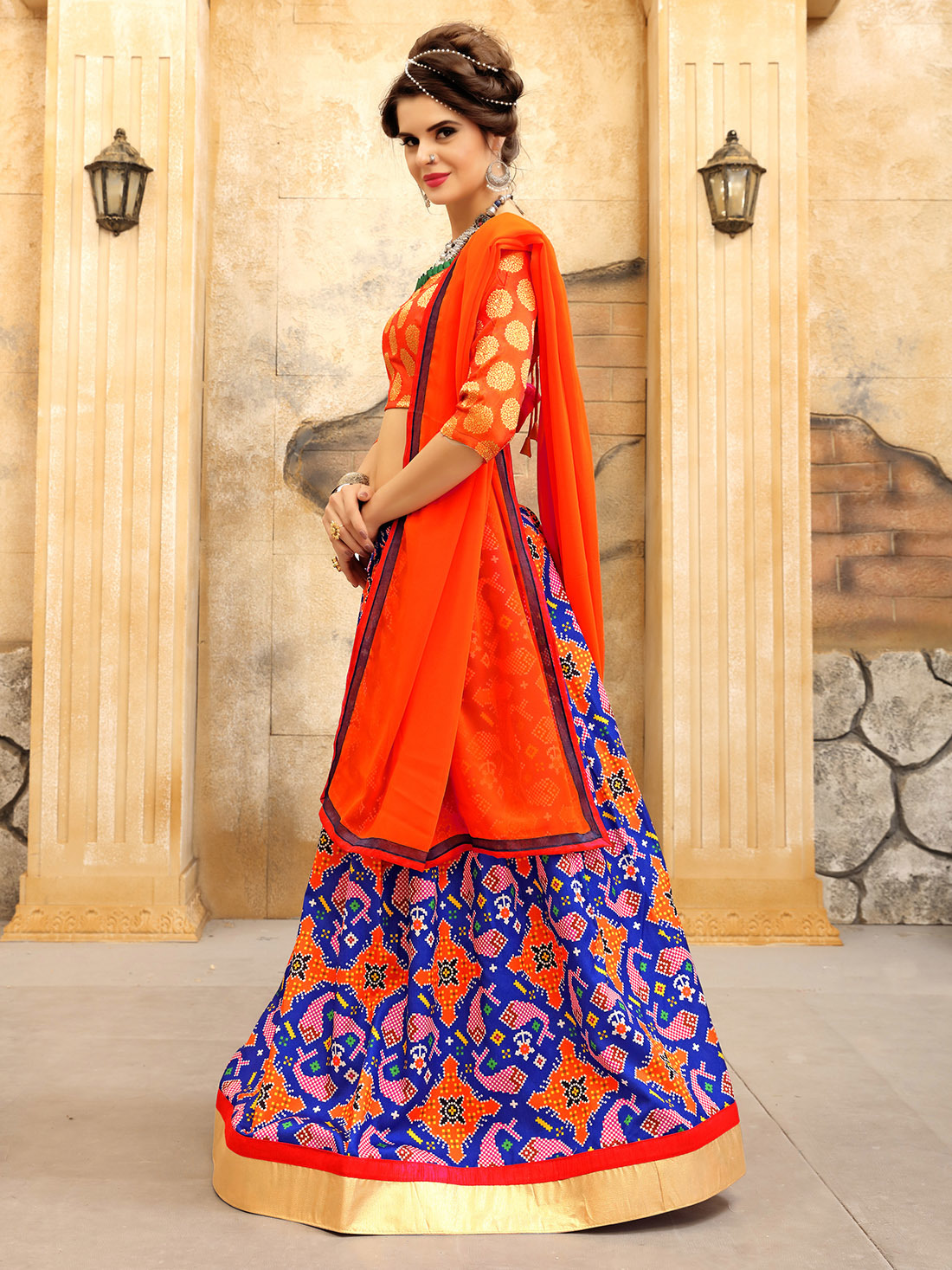 Multi Ghagra Choli