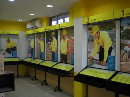 Shop Branding Services - Acrylic & Metal, Variable Size, Red Color | Cost Effective, Durable, High Quality, Timely Completion, Skilled Professionals