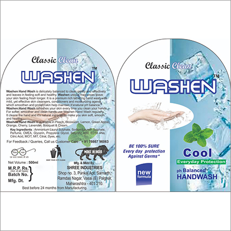 Offset Printing Label