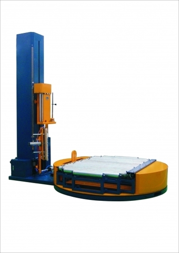 AUTOMATIC PALLET STRETCH WRAPPER