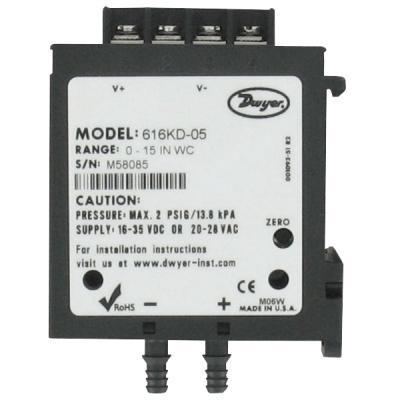 Dwyer 616kd-13 Differential Pressure Transmitter Accuracy: A 2% Fs %