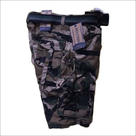 Mens Cargo Capri - Summer Printed Style | No Fade Fabric, Modern Design For Male Comfort And Casual Wear