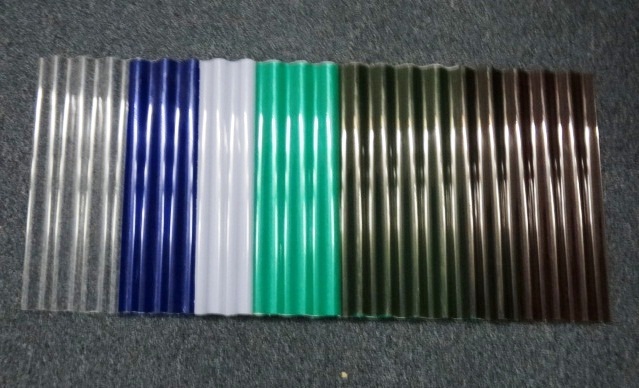 Polycarbonate Corrugated Gi Sheet Length: 2.44