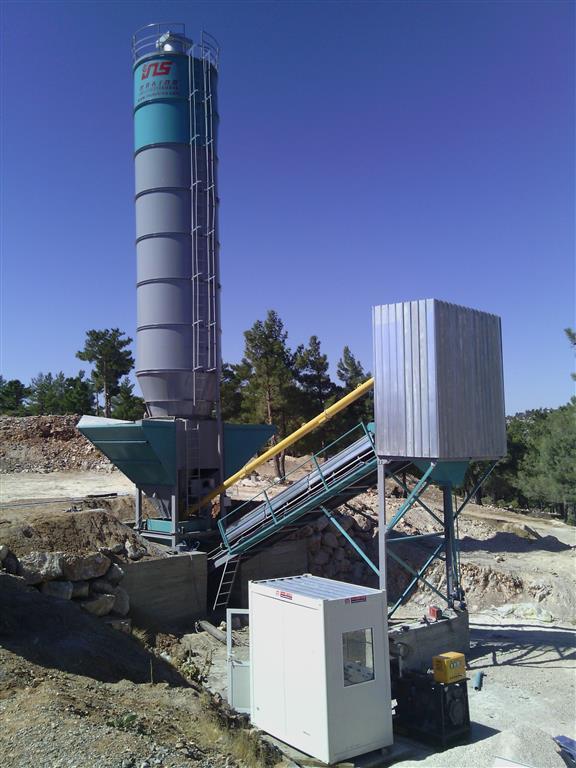 Dry Type Portable Concrete Batching Plants