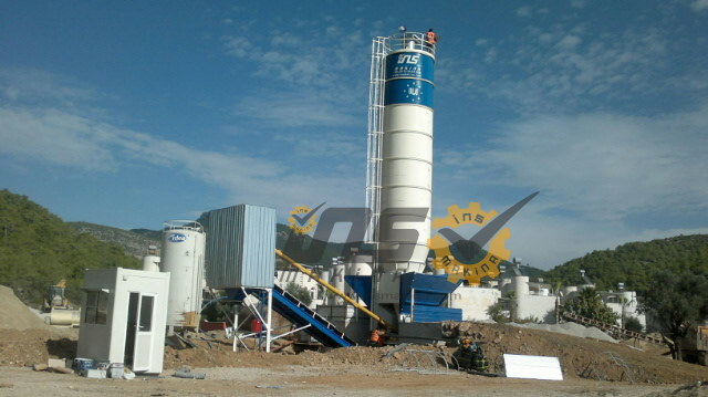 Dry Type Portable Concrete Batching Plants