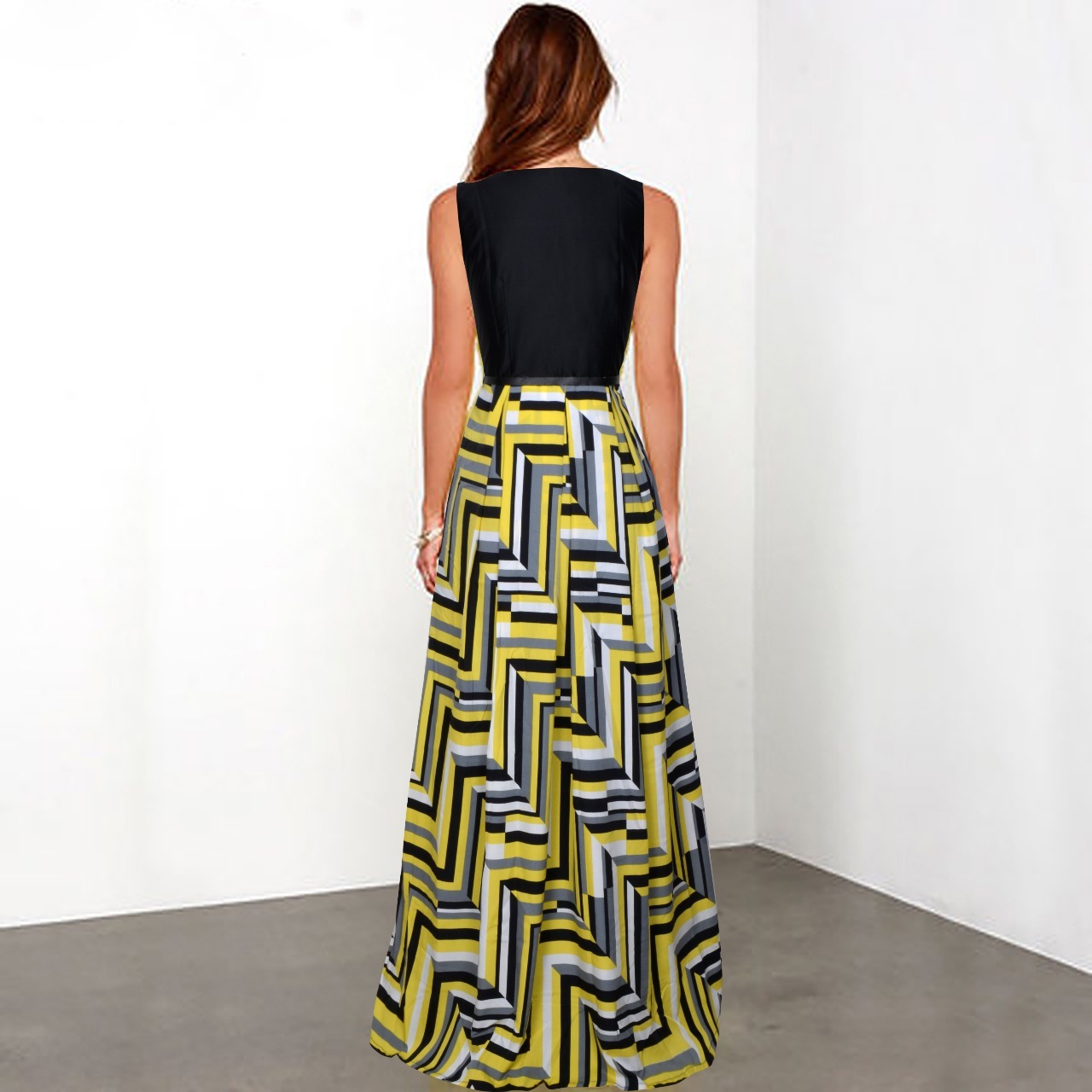 Black Long Gown