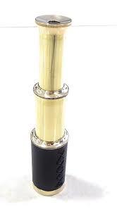 6" Handheld Brass Telescope Pirate Navigation- Nauticalmart