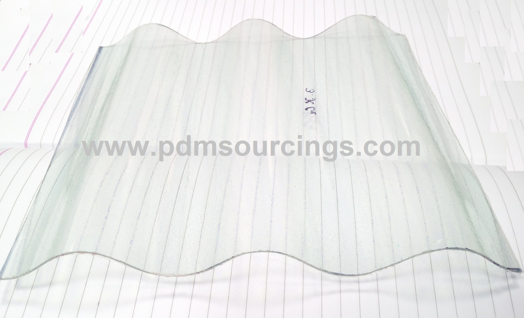 Fiber Gi Corrugated Sheet Length: 8 Foot (Ft)