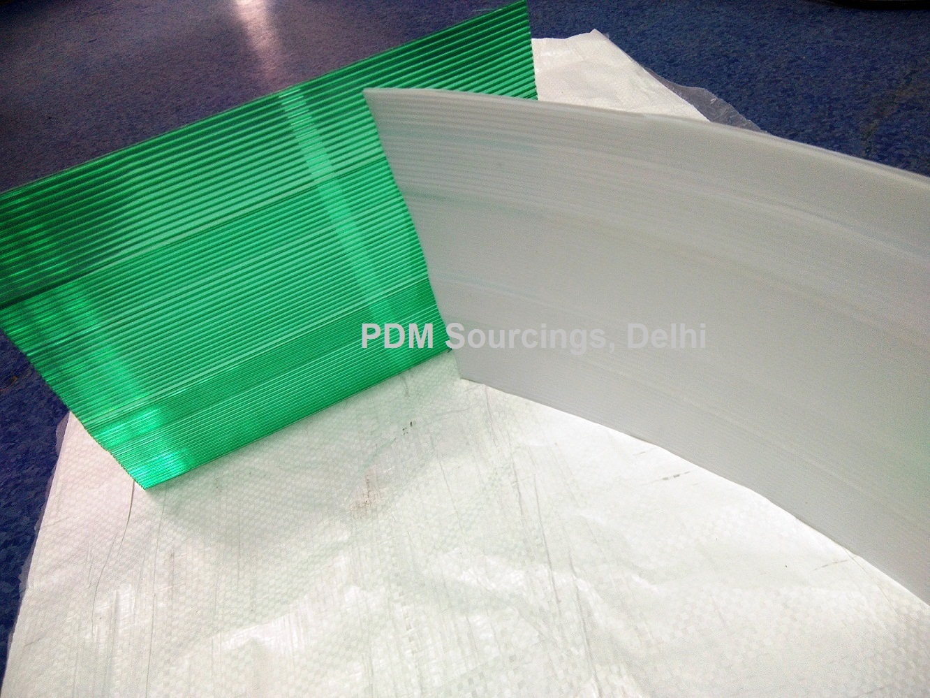 Polycarbonate Plain Wave Sheet - 2mm Thickness, 3-7 Feet Width, 100 Feet Length, Clear & Color Options | Uv Protected, Flexible & Durable, 100% Virgin Material