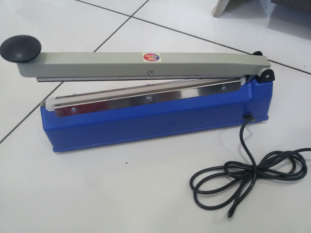 Hand Sealer - Electric Drive, New Automatic Technology | Blue And White Design