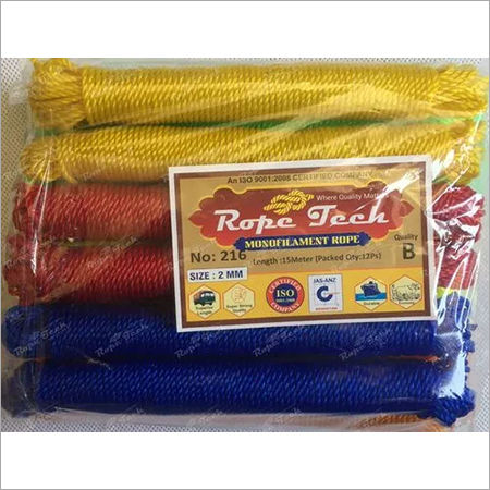 Virgin Cloth Drying Rope 2mm 15meter Rolls In A Packet: 6 Rolls Or 12 Rolls Or As Per Customers Requirement