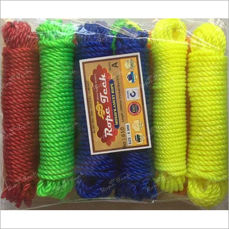 Cloth Drying Rope 6Mm 10Meter Rolls In A Packet: 6 Rolls Or 12 Rolls Or As Per Customers Requirement