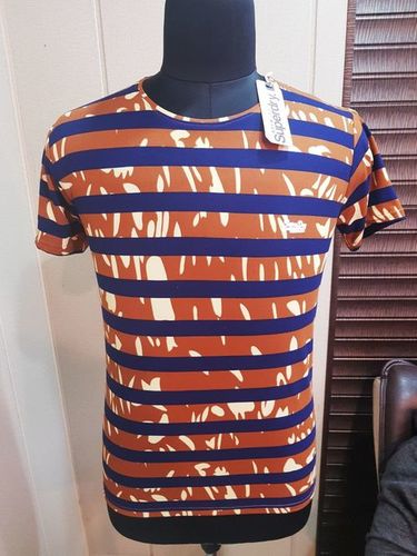 Mens T Shirt - Cotton Blend, O-neck Collar, Short Sleeves, Printed Design | Stylish Casual Wear For Everyday Comfort
