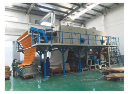 Axminster Carpet Gumming & Drying Production Line Fabric Width: 4200 Millimeter (Mm)