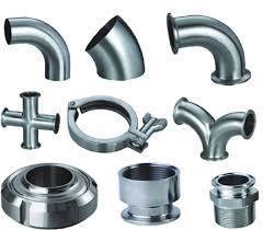 Union Tee Fittings,A Union - Color: Silver