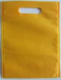 D cut printed non woven carry bag